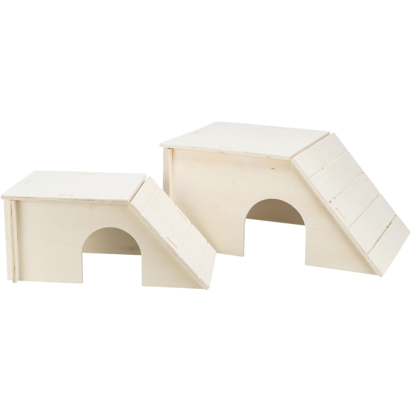 TRIXIE Maison pour rongeurs Bent 51x24x33 cm Bois