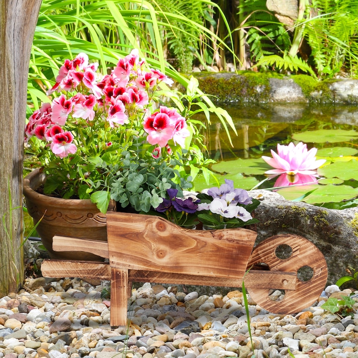 Immagine prodotto Relaxdays Carriola portafiori (47 cm)