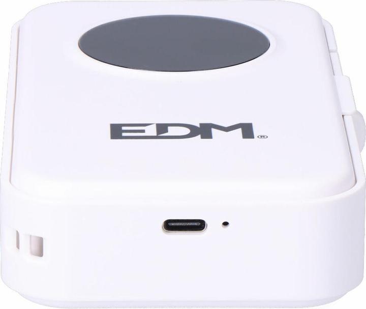 Produktbild EDM Thermodrucker 07796 07796 Bluetooth Weiss (USB-C)