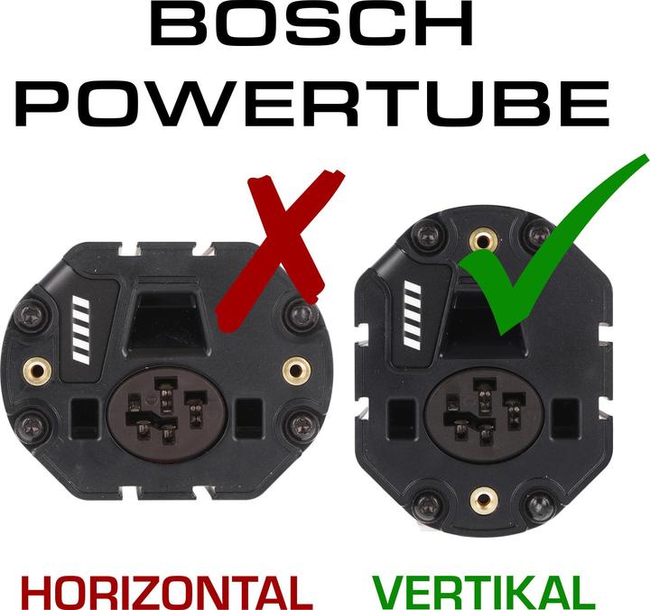 Image du produit Bosch eBike PowerTube 625 BBP291 / vertical (625 Wh, Batterie pour vélo électrique)