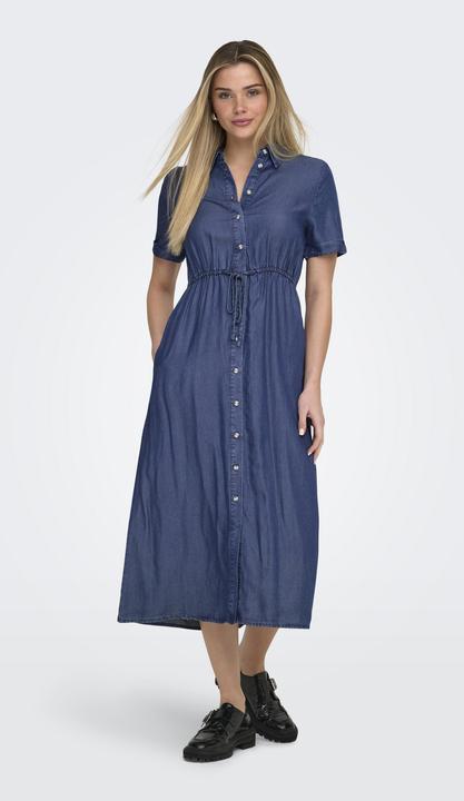 Image du produit Only ONLCHARIS Langes Kleid Hemdblusenkleid (S)