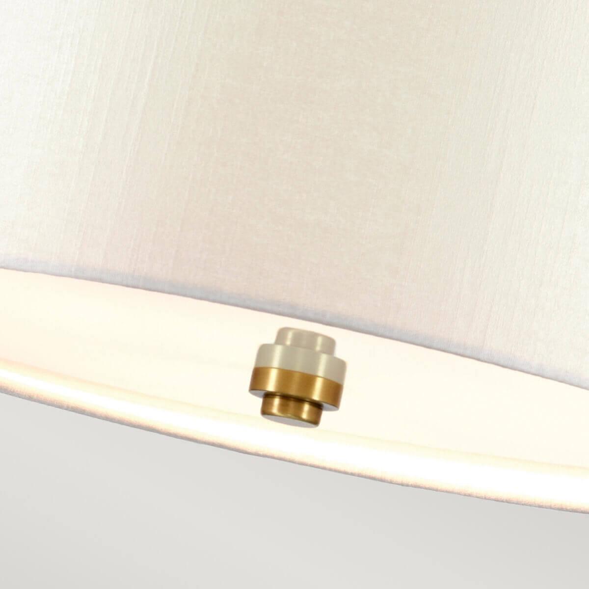 Thumbnail - Elstead Lighting, Pendelleuchte, Pearce Hängeleuchte E27 7-fach 26cm Gealtertes Messing Elfenbein (E27)