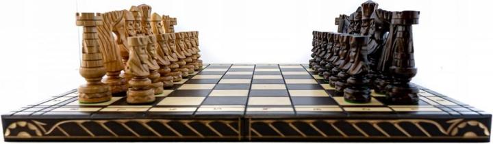 Image du produit Holzecke Échiquier en bois "Cezar" Sculpté