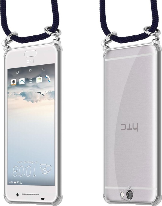 Produktbild Cadorabo TPU Handy Kette SILBER Cover