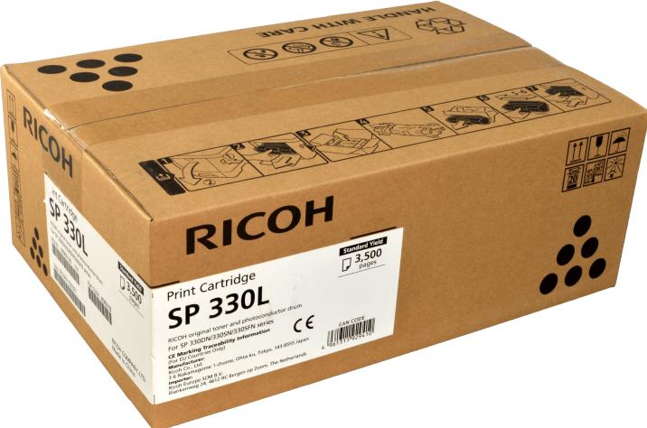 Produktbild RICOH Toner Black Type SP330 (BK)