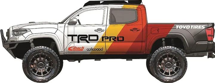 Produktbild Maisto Toyota Tacoma TRD Pro 2023 1/24 weiss