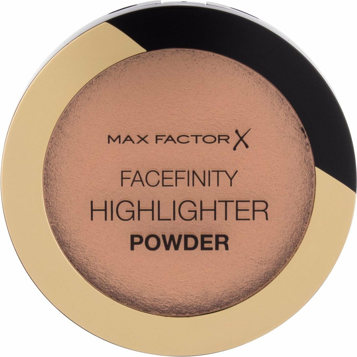 Max Factor, Highlighter + Bronzer, Facefinity Highlighter Powder (003 Bronze Glow, Highlighter, 8 g)