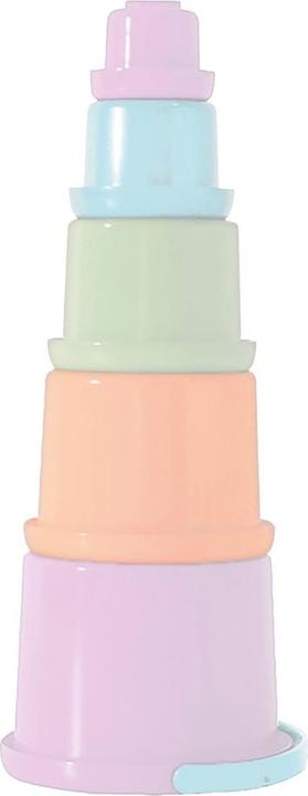 Image du produit Spielstabil Set de gobelets empilables pastel 5 pièces