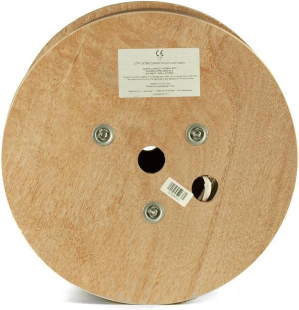 Actual product image Danicom CAT6A 100% Kupfer U/UTP 305m Starrleiter - LSZH (Cca) (UTP, CAT6a, 305 m)
