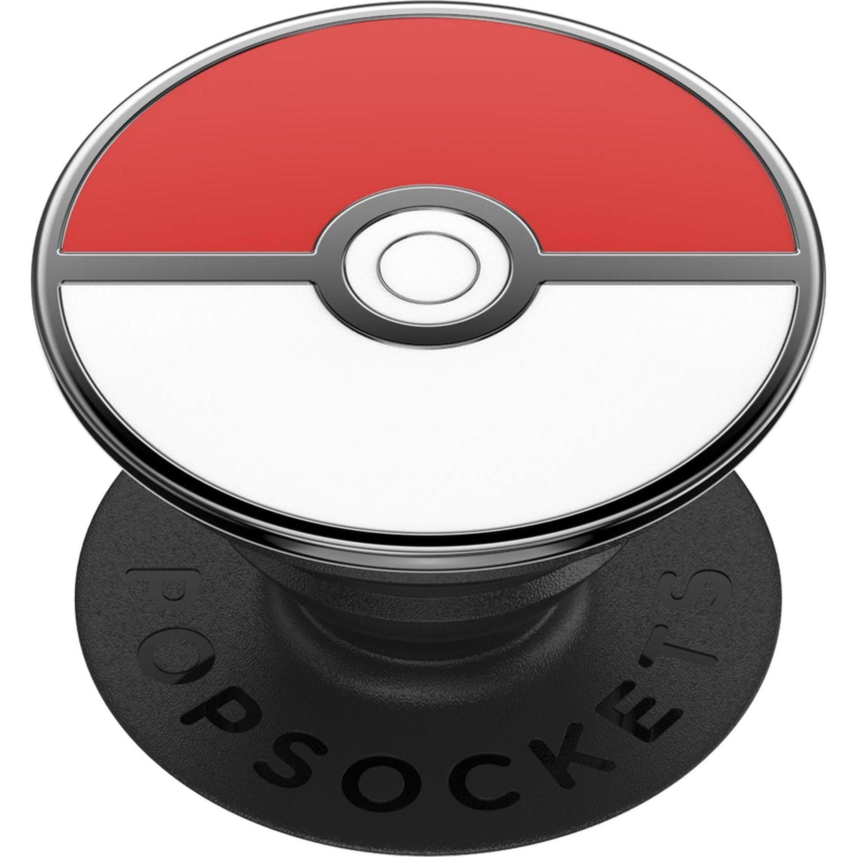 Thumbnail - PopSockets PopGrip Premium Enamel Pokeball, Smartphone Halterung, Mehrfarbig