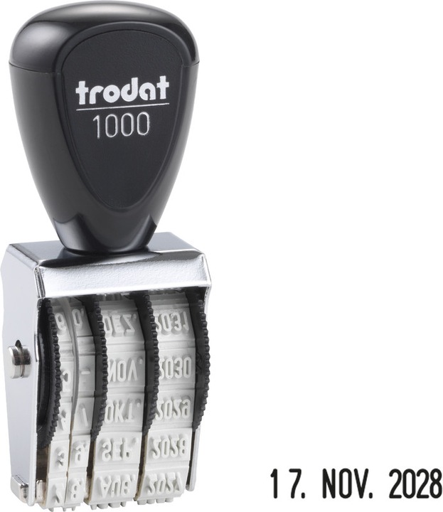 Actual product image Trodat Tape date stamp