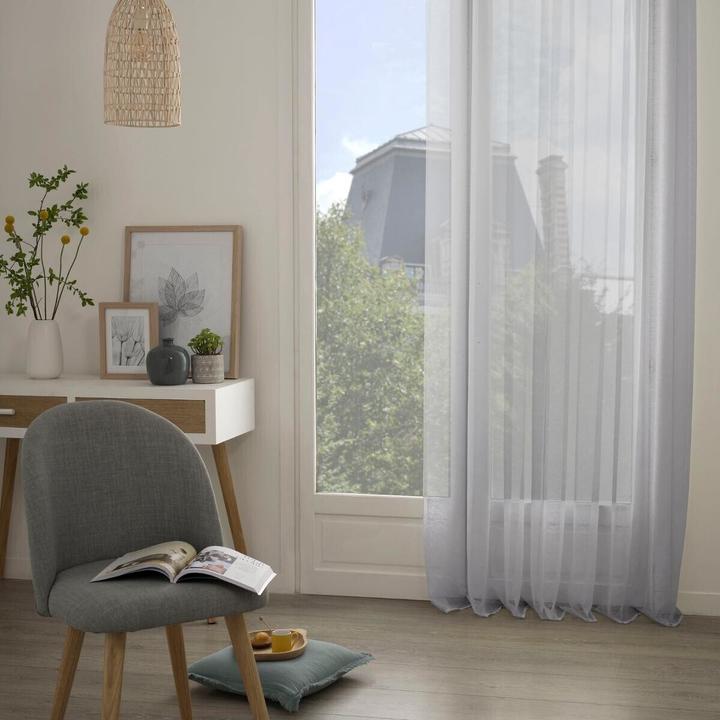 Produktbild Atmosphera NET CURTAIN MOLY GR 135X240 GREY D (135 x 240 cm)