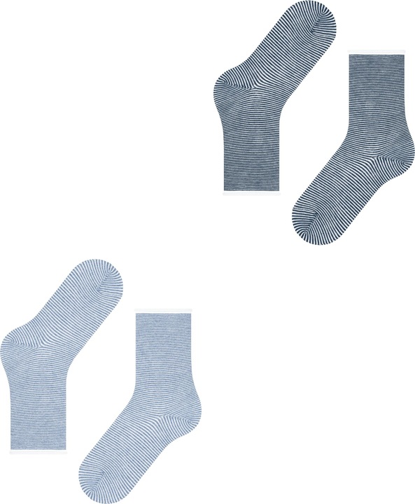 Actual product image Esprit Allover Stripe SO 2P (pack of 2, 35 - 38)