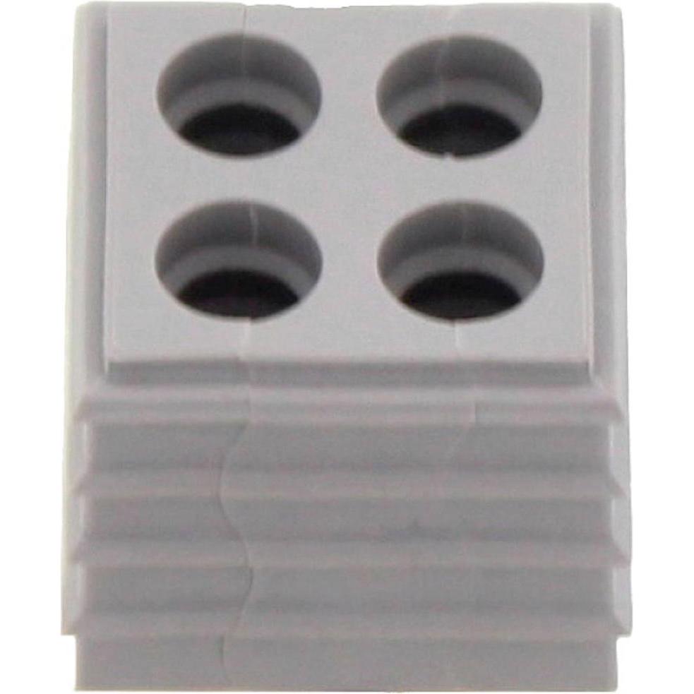 Conta-Clip, Kabelschutz + Kabelführung, KDS-DE 4X6 GR Dichtelement Thermoplastisches Elastomer Grau 10 St (Kabeldurchlas...