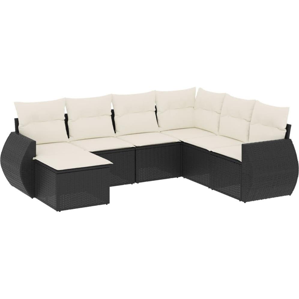 VidaXL, Gartenlounge, 10-tlg. Garten-Lounge-Set mit Kissen