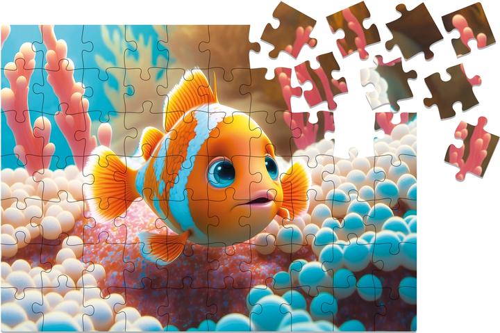 Immagine prodotto Milliwood Puzzle bois S Pesce pagliaccio (70 pezzi)