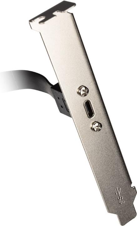Produktbild InLine Slotblende USB Typ-C zu USB 3.1 Frontpanel Key-A intern (0.30 m, USB 3.2 Gen 2)