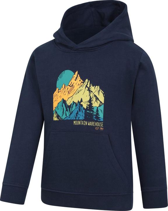Immagine prodotto Mountain Warehouse Mountain Felpa con Cappuccio Paesaggio Bambini (128)