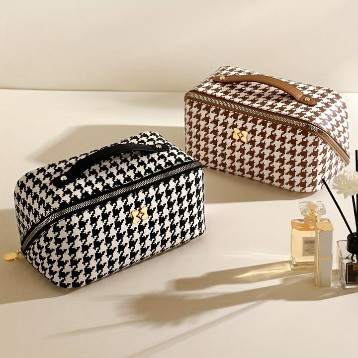 Produktbild Only-Bags.Store Reise-Makeup-Tasche mit mehreren Fächern, tragbare und geräumige Kosmetische Aufbewahrungstasche