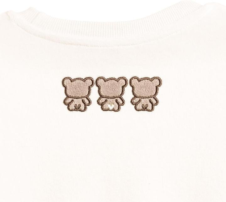 Actual product image La Redoute Collections Velvet pyjamas with bear motif (140)
