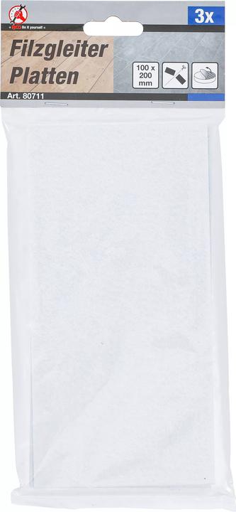 Produktbild BGS Filzgleiter Platten (Filzgleiter, 1 Stück)