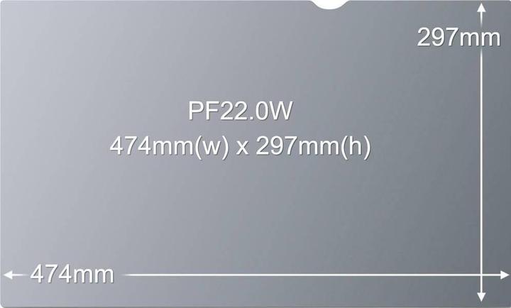 Produktbild 3M Pf220w1b (22", 16:10)