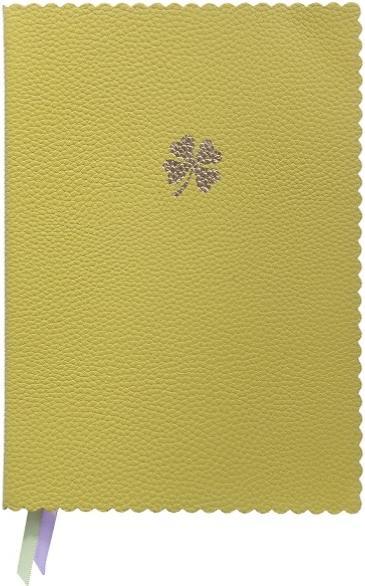 Actual product image Artebene Notizbuch A5 lime (14.8 x 21 cm, Checked, Soft cover)