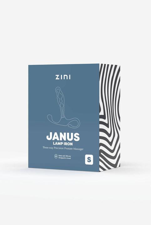 Actual product image Zini Janus Lamp Iron, Three Way Precision Prostate Massager (Small)