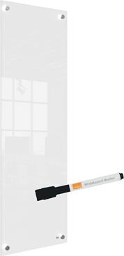 Produktbild Nobo Glassboard 90 cm x 30 cm, Weiss (30 x 90 cm)