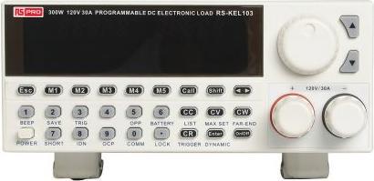 Actual product image RS PRO Electronic load, 0 300 W, 0 30 A / 0 120 V