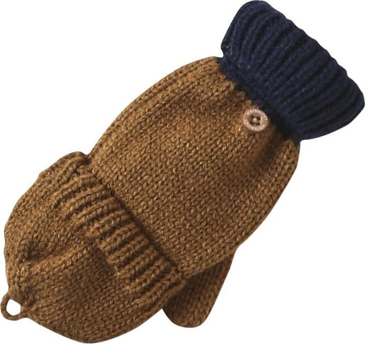 Actual product image Vertbaudet Set aus Mütze, Snood und Fäustlingen für Jungen, Zopfmuster (104, 116)