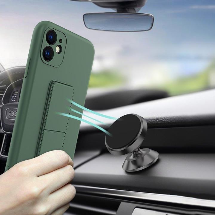 Produktbild Wozinsky Kickstand Case Silicone Stand Cover for Samsung Galaxy A72 4G Light Blue (Samsung Galaxy A72)
