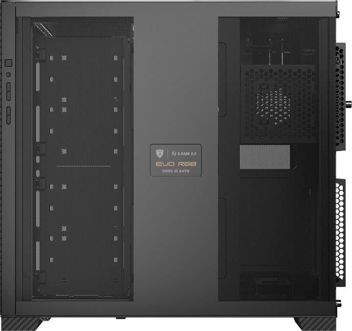 Actual product image Lian-Li O11D EVO RGB Automobili Lamborghini Edition - black (Mini-ITX, mATX, ATX, E-ATX)