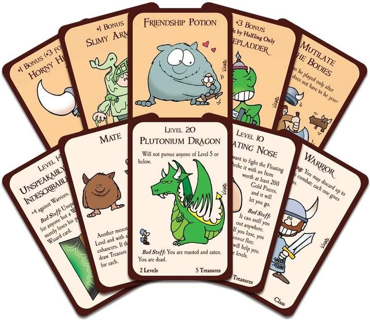 Immagine prodotto Enigma Munchkin Deluxe (SJG1483) (Inglese, Tedesco, 3 - 6 Giocatori)