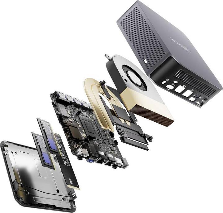 Produktbild Geekom Mini PC GT1 Mega () Intel® Core™ Ultra 5 125H 32 GB RAM 1 TB SSD Int (Intel Core Ultra 5 125H, 32 GB, 1000 GB, Intel Arc Graphics)
