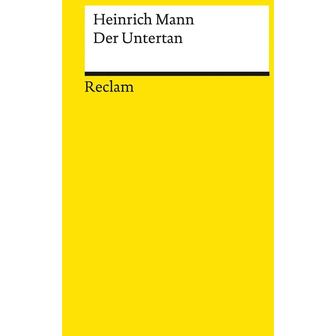 Thumbnail - Der Untertan, Belletristik von Heinrich Mann