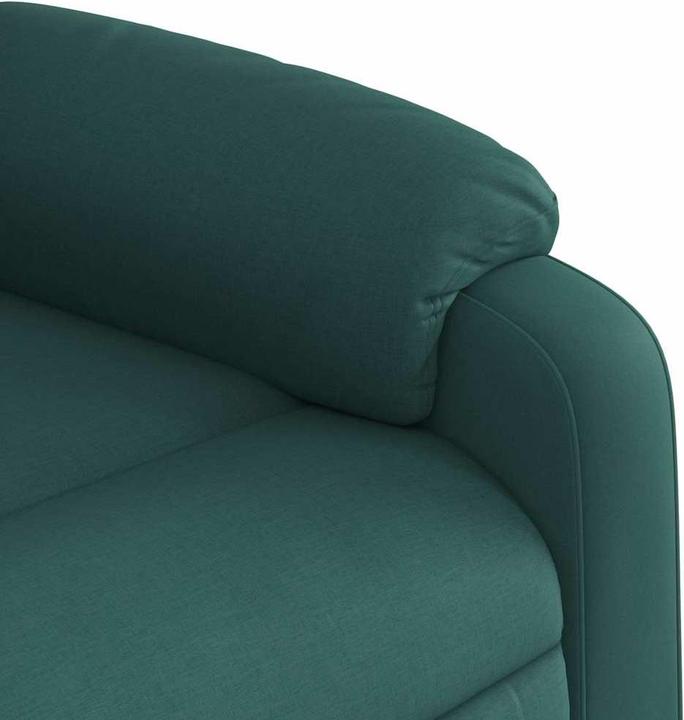 Immagine prodotto vidaXL Poltrona massaggiante in tessuto verde scuro,Colore: verde scuro,Materiale