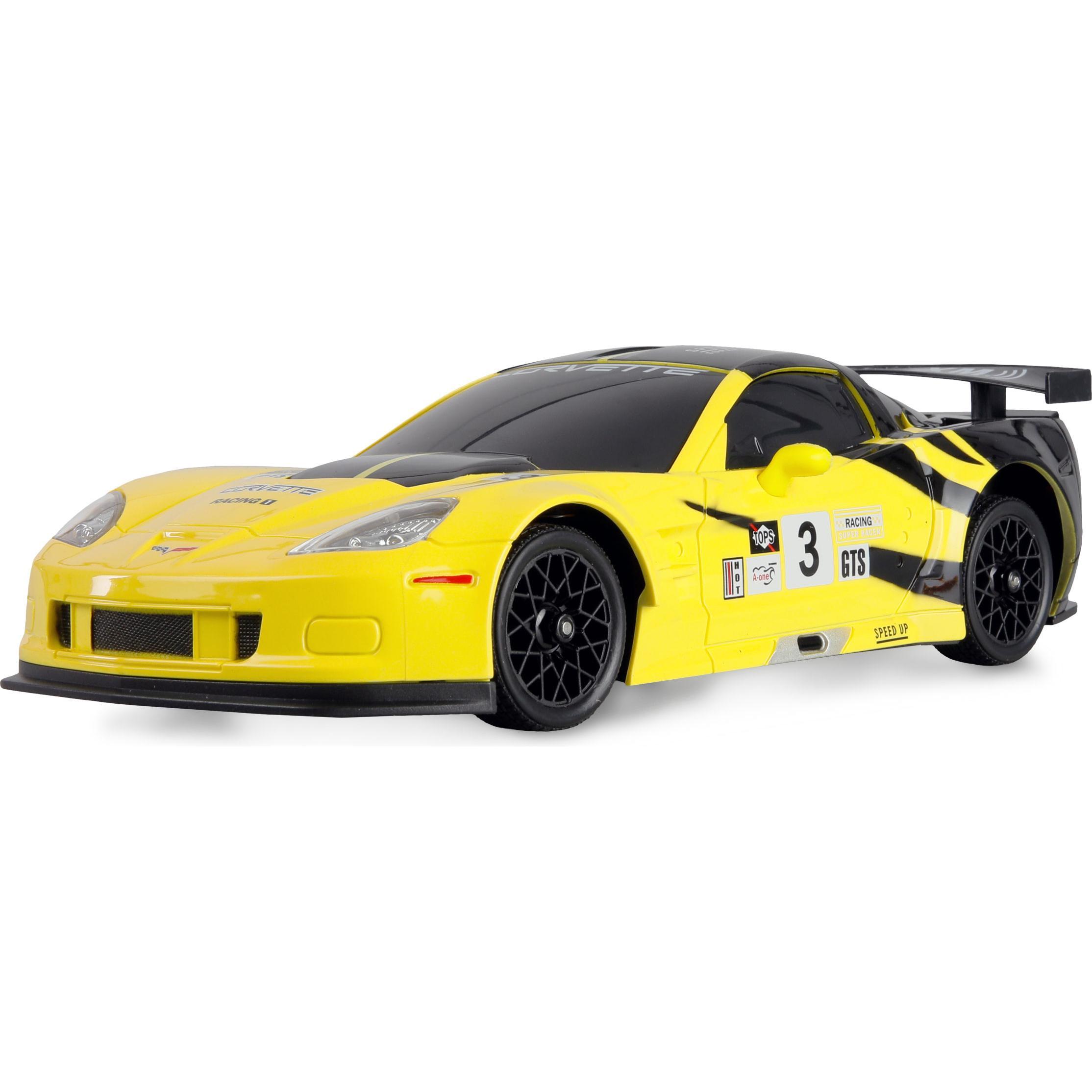 Amewi RC Drift Lizenz Corvette gelb (RTR pronto all'uso)