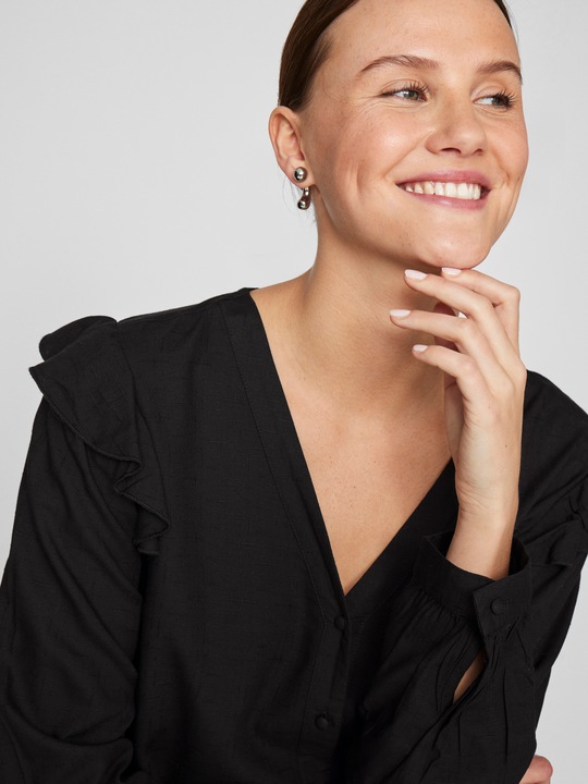 Actual product image Vila Long sleeve top with V-neck (40)