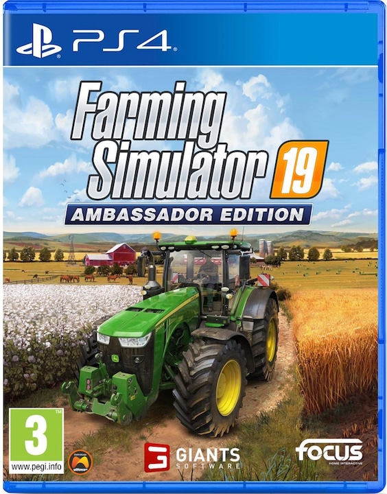 Produktbild Giants Software Farming Simulator 19 - Ambassador Edition (PS4, EN, DE)