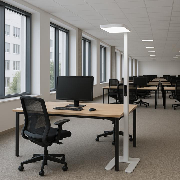 Actual product image Luxula LED office floor lamp (7000 lm)