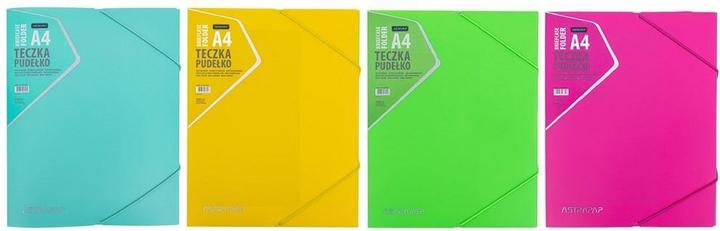 Astra Ordnerbox mit Gummiband PP Neon Mix (1x)