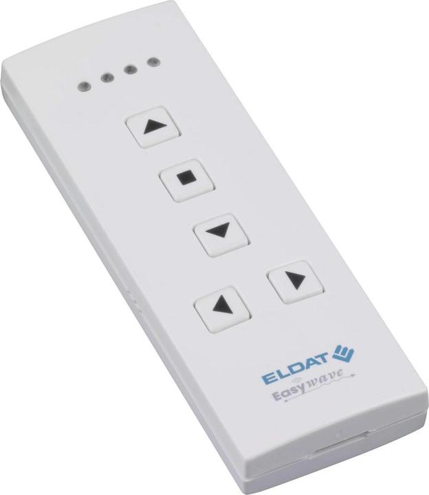 Eldat RT32E5004-01-02K Handzender Easywave 868 MHz 4-kanaals 4x open/stop/dicht wit glanzend