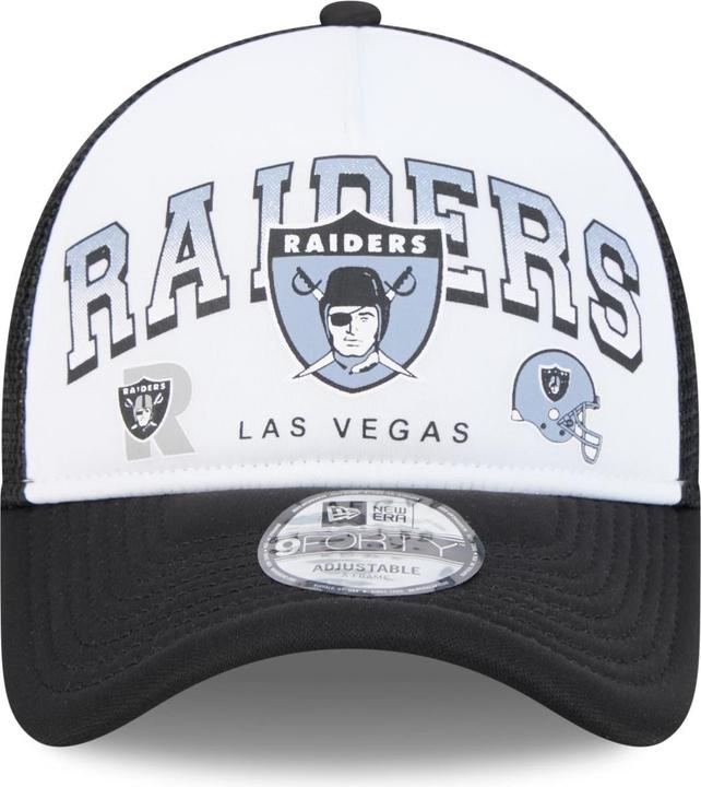 Produktbild New Era A-Frame Mesh Trucker Cap - RETRO Oakland Raiders
