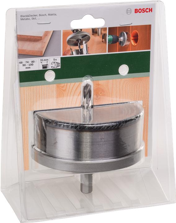 Produktbild Bosch Professional Zubehör Sägekranz-Set (80 mm, 68 mm, 100 mm, 90 mm, 74 mm)