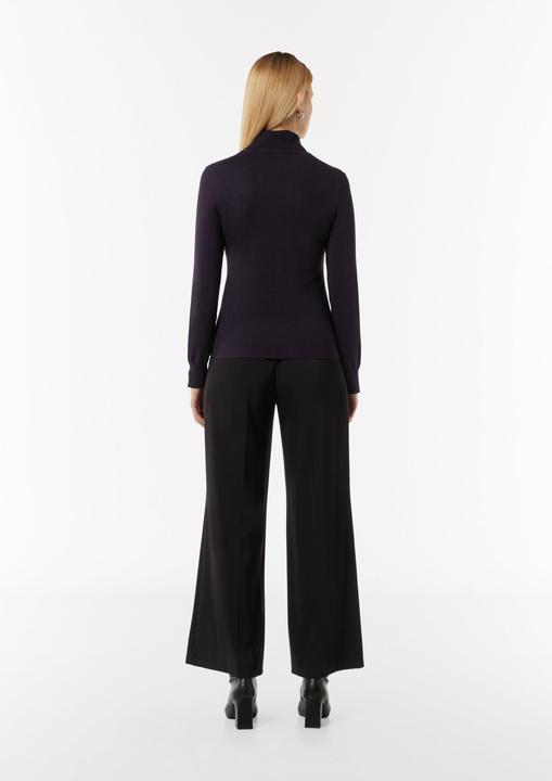 Produktbild Comma Strickpullover Eleganter Feinstrickpullover mit Rollkragen (34)