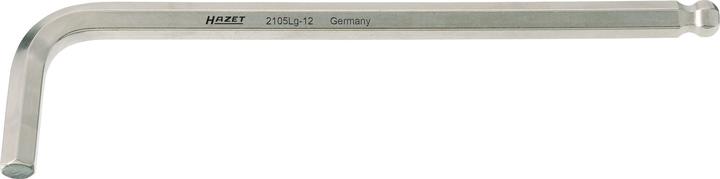 Produktbild HAZET Winkelschraubendreher 2105LG-015 ∙ Innen Sechskant Profil ∙ 1.5 mm (Innensechskant)