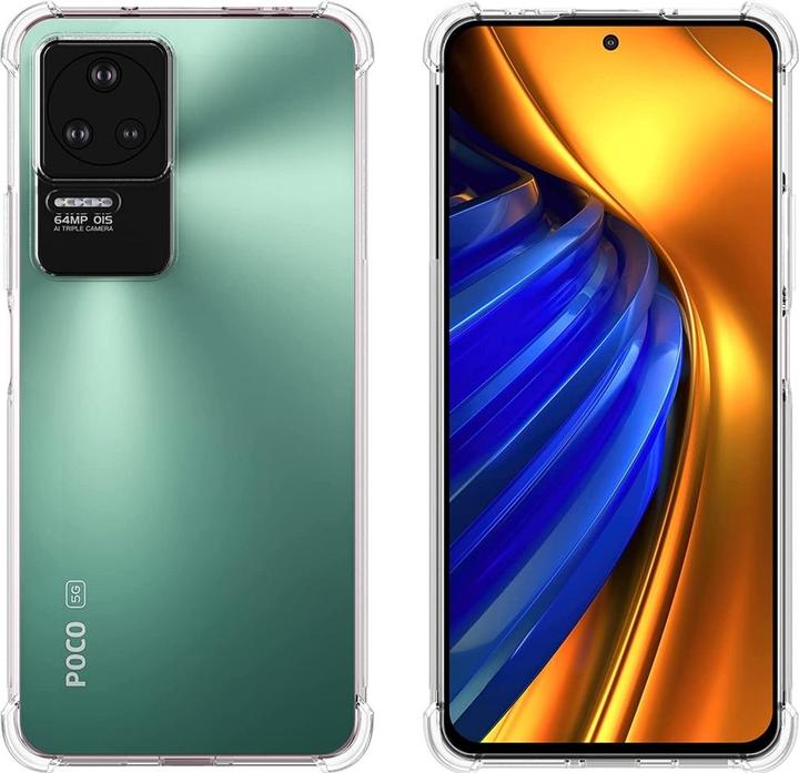 Image du produit Screenguard Xiaomi Poco F4 Housse Crystal Soft Airbag Bumper (Xiaomi Poco F4)