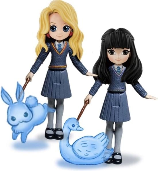 Actual product image Spin Master Wizarding World Harry Potter - Friends playset with Luna Lovegood and Cho Chang collectible figures