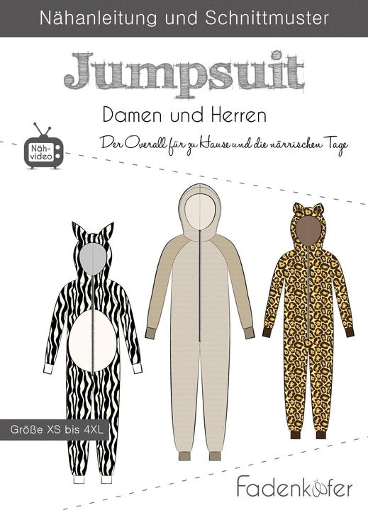 Actual product image Fadenkäfer Pattern Jumpsuit
